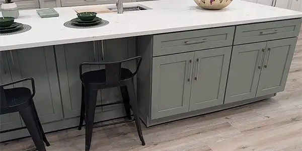 Sage Green Shaker (GS) Cabinets
