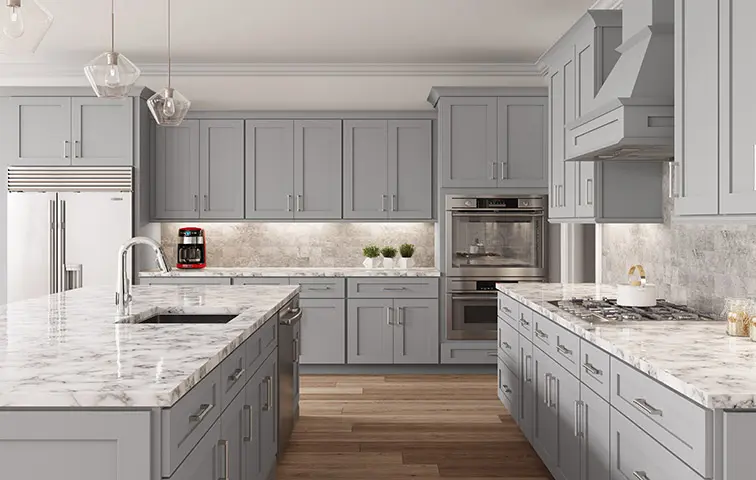 Lait Grey Shaker Example Kitchen Lait Grey Shaker Example Kitchen