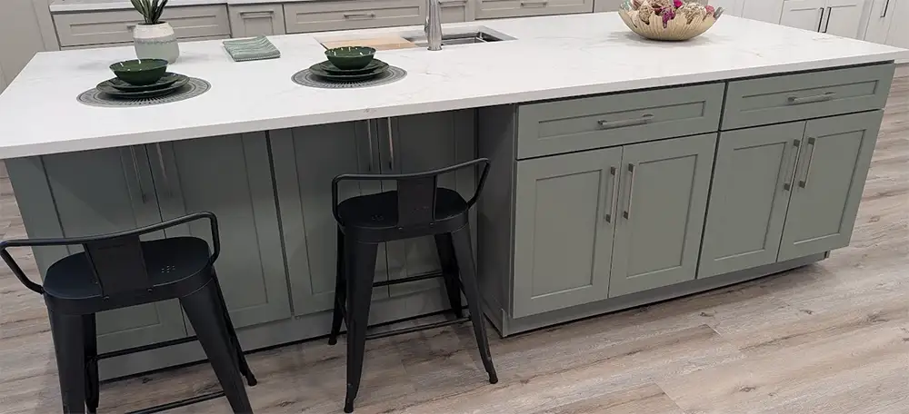 Sage Green Shaker Example Kitchen