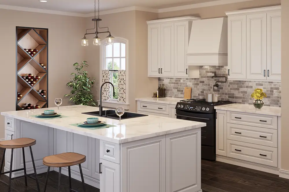 Torrance White Example Kitchen Torrance White Example Kitchen