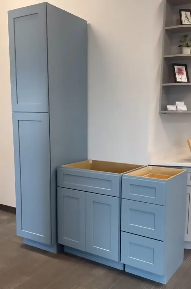 Arctic Blue Shaker Example Cabinets Arctic Blue Shaker Example Cabinets