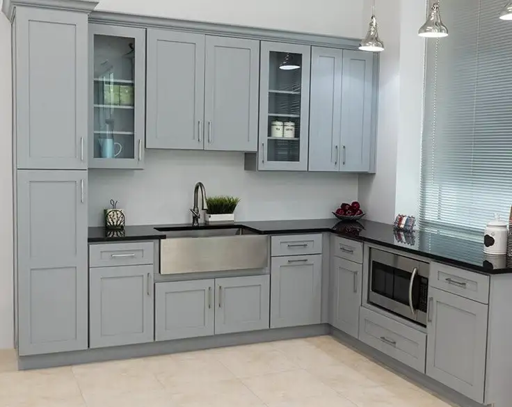 Grey Shaker Example Kitchen Grey Shaker Example Kitchen