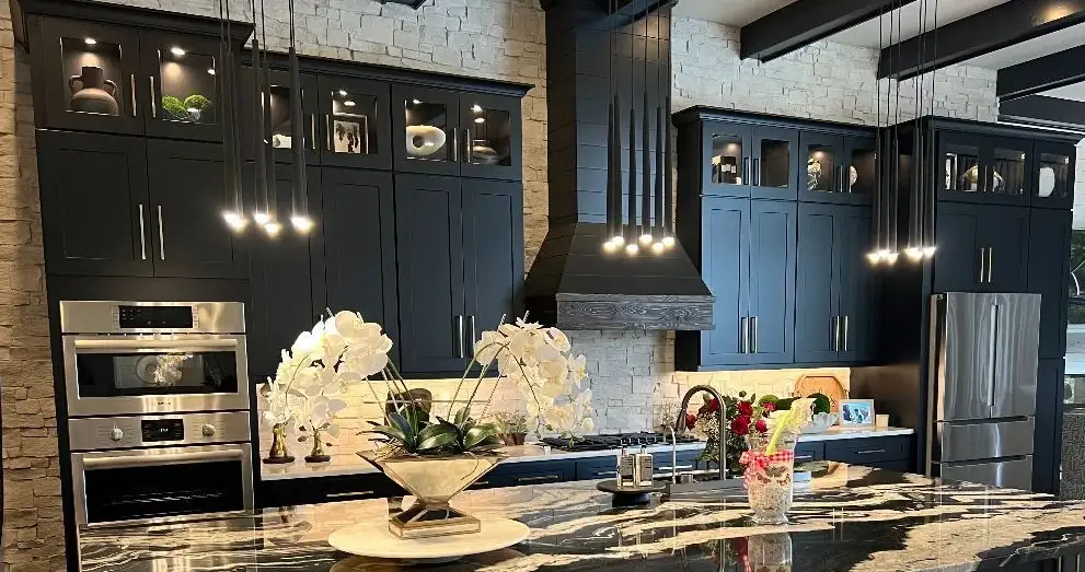 Onyx Black Shaker Example Kitchen Onyx Black Shaker Example Kitchen