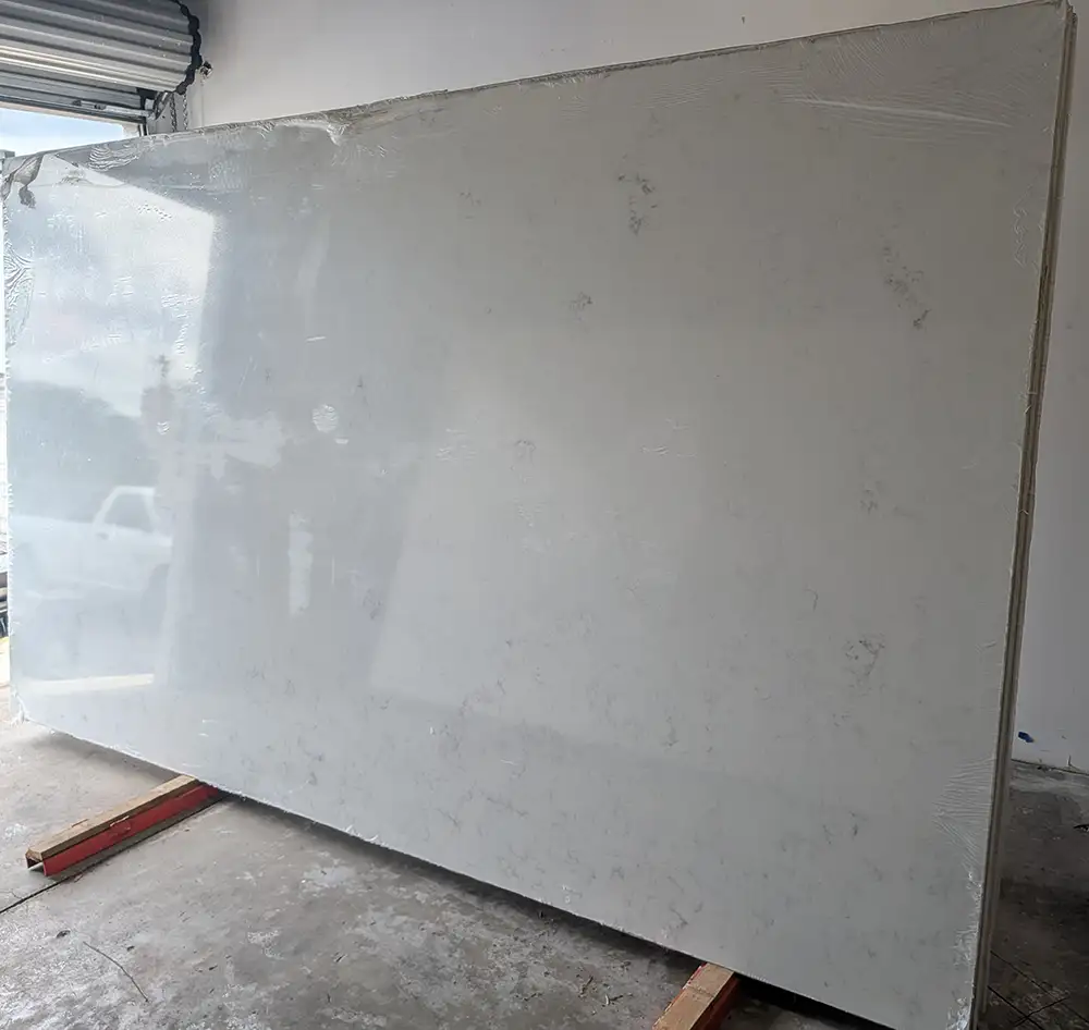 Carrara White Quartz Example Carrara White Quartz Example