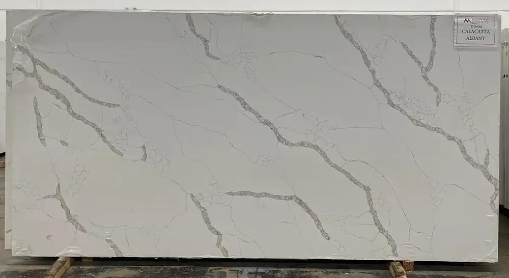 Calacatta Albany Quartz Example Calacatta Albany Quartz Example