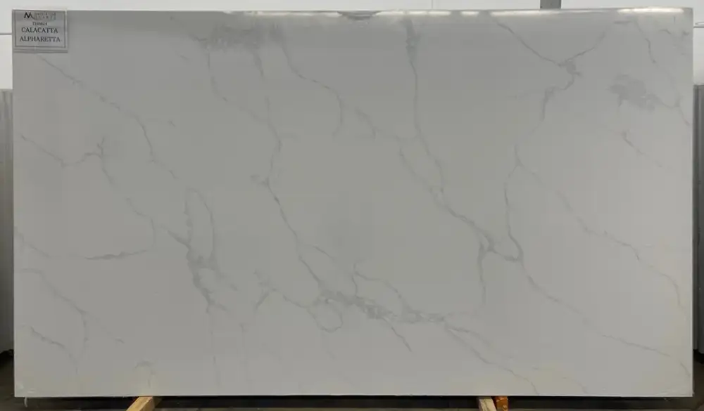 Calacatta Alpharetta Quartz Example