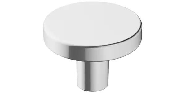 Mushroom Cabinet Knob (Miseno: Polished Chrome)