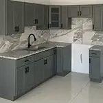 US Cabinet Depot: Shaker Grey Kitchen Cabinets